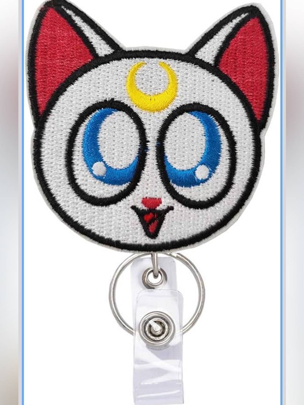 Reeleer Cat Badge Reels Retractable 24 inches Thick Pull Cord